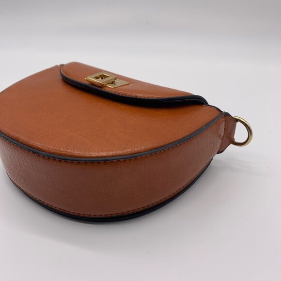 Unbranded Brown Saddle Crossbody - Picture 8 of 11